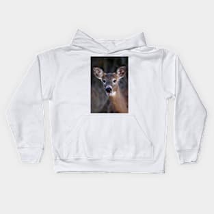 Well hello there! - White-tailed Deer Kids Hoodie